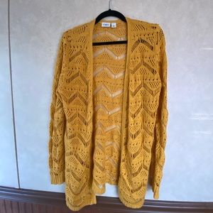 Yellow Knit Sweater